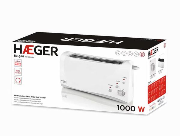Haeger To100.008A Tostadora Multifucion Abertura Anchan