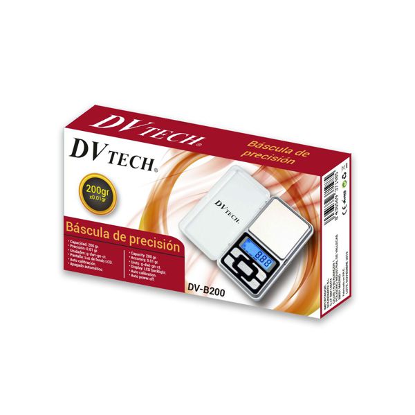 Dv-Tech Dv-B200 Basculas Precision 0.01-200G
