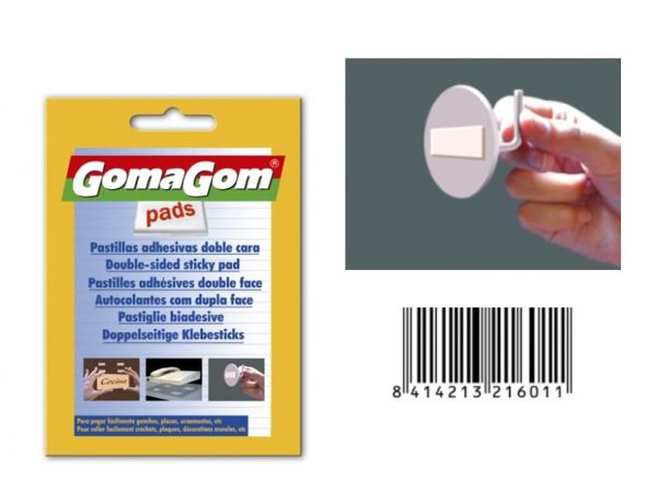 Gomagom 21601 Adhesivo Doble Cara En Pastillas