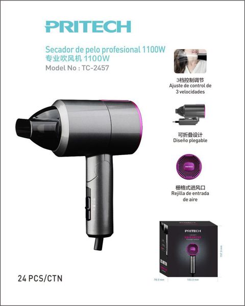 Pritech Tc-2457 Secador 1100W