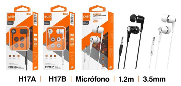 Idusd H17A Auriculares Estereo