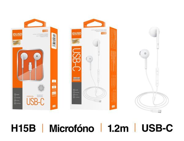 Idusd H15B Auriculares Hi-Fi USB-C Digital
