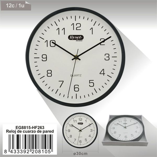 Liyset Eg8815-Hf263 Reloj De Pared