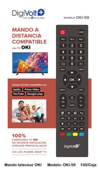 Digivolt Mando Nuevo Compatible Oki Tele