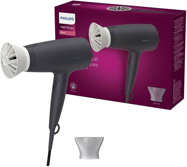 Philips Bhd302/10 Secador De Pelo Negro