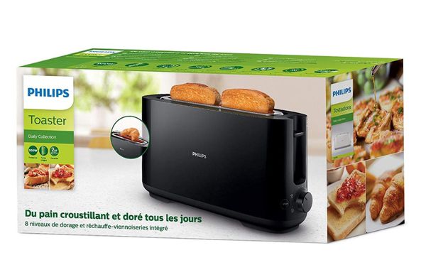 Philips Hd2590/00 Tostadora Ranura Larga