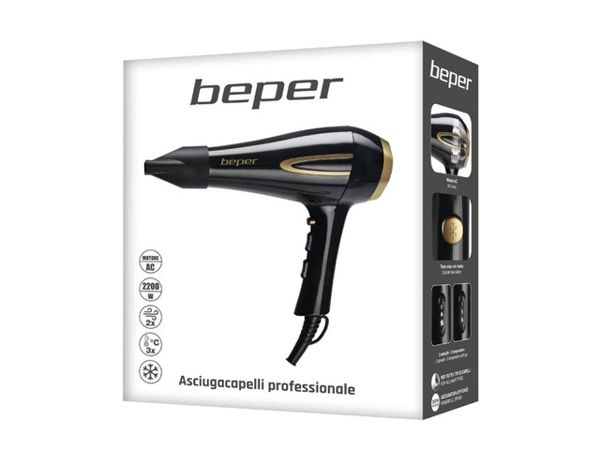 Beper P301Asc001 Secador De Pelo Profesional 2200W