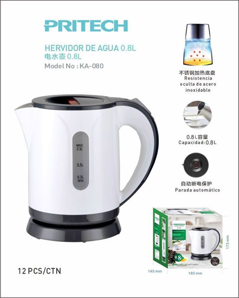 Pritech Ka-080 Hervidor 0.8L