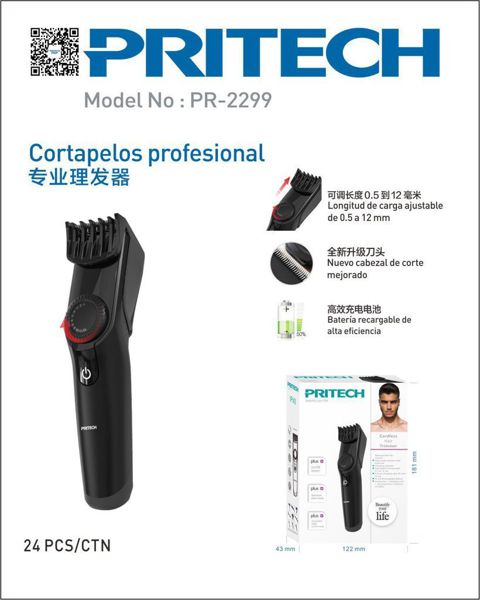 Pritech Pr-2299 Cortadora De Pelo