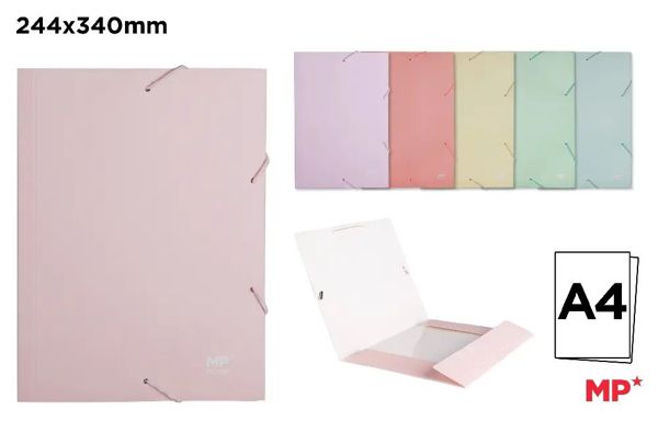 Mp Pc101P Carpeta Carton Color Folio