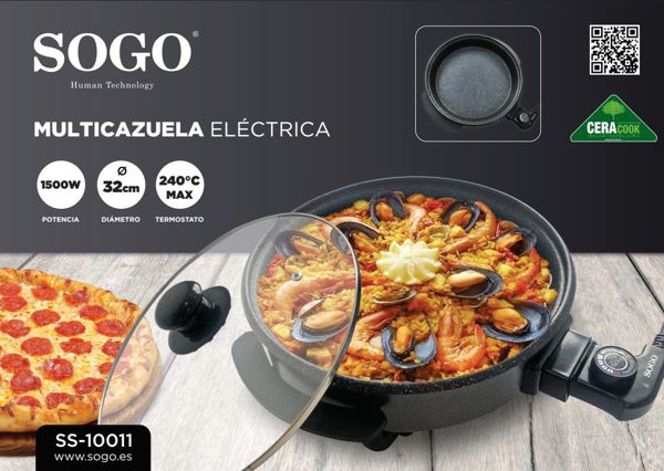 Sogo Ss-10011 Multicazuela Paellera Pizza Pan