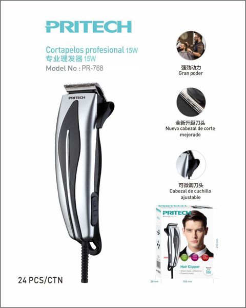 Pritech Pr-768 Set De Cortapelo 15W