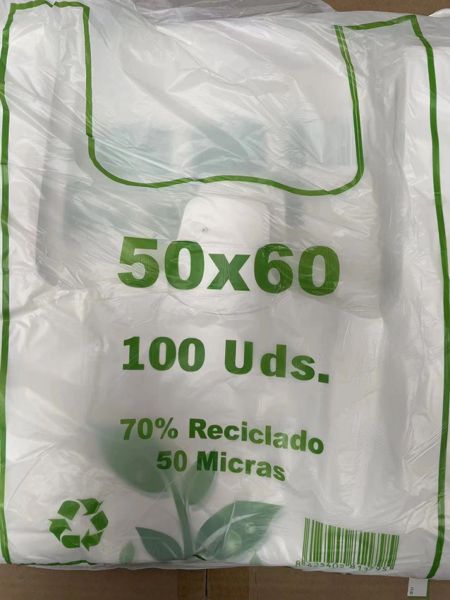 BOLSA 70% RECICLADO 100u