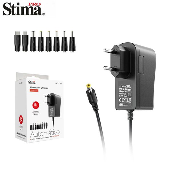 Stima Saua207 Alimentador Universal Automatico 8Clavijas