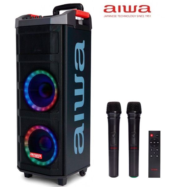 Aiwa Kbtus-710 Altavoz Trolley BT Iluminacion