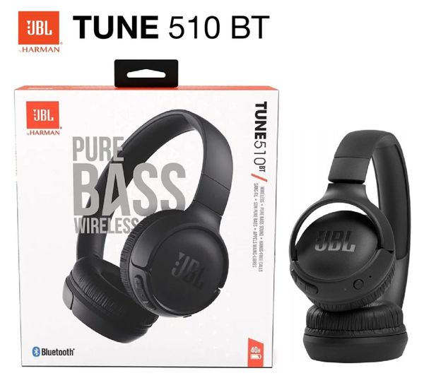Jbl T510Bt/Blk Auriculares BT Color Negro