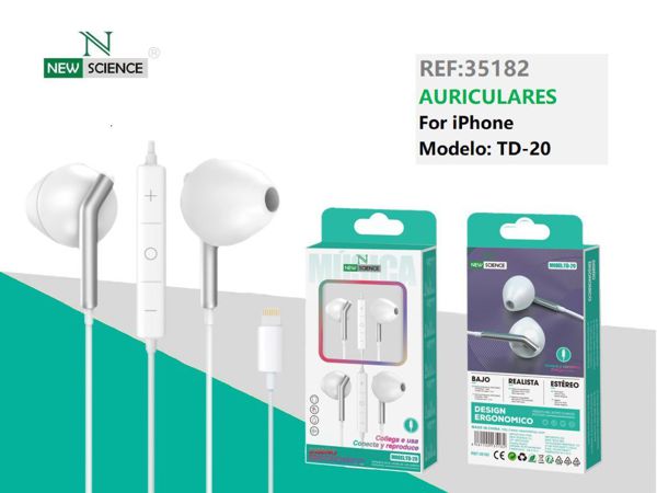 New Science Td-20 Auriculares Iph