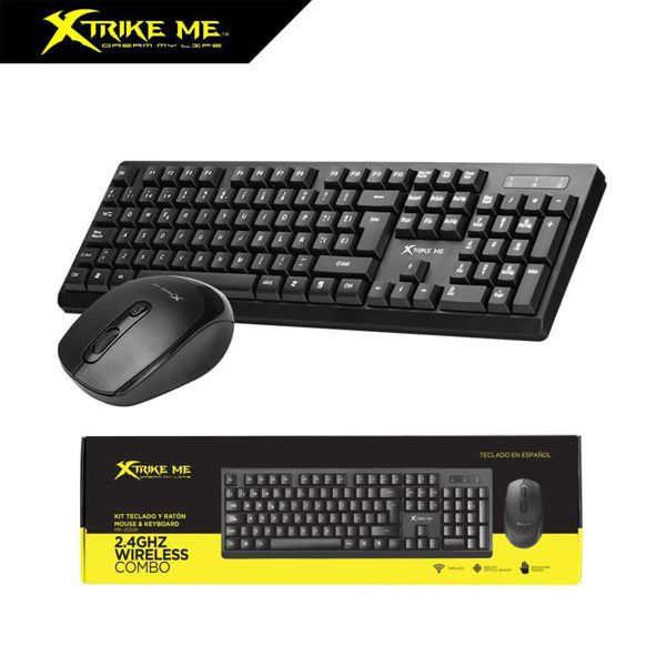 Xtrike Me Mk-205 Kit Raton Y Teclado Inalambrico