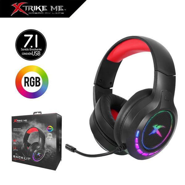 Xtrike Me Gh904 Auriculares Gaming 7.1Usb