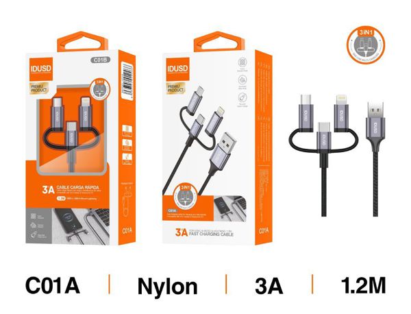 Idusd C01A Cable 3 En 1