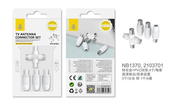 One Plus 2103701 Nb370 Conjunto De 4 Conectores