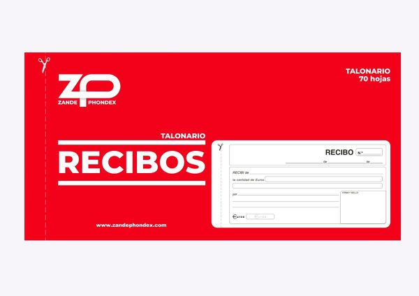 Zp 310254 Talonarios Recibo
