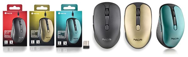 Ngs Evo Rust Black/Evo Rust Gold/Evo Rust Ice Raton Recargable Silenc