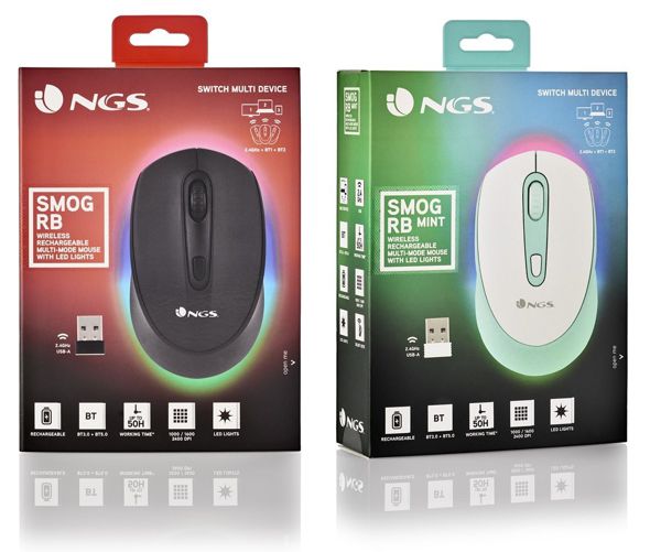 Ngs Smog-Rb Raton Recargable Multifusion