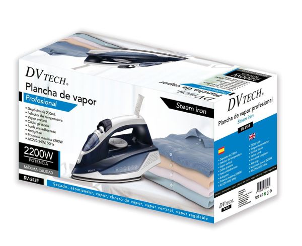 Dv-Tech Dv-5559 Plancha Ropa 2200W
