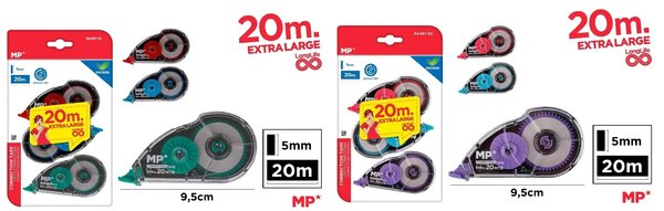 Mp Pa457-02 Corrector Cinta 5Mm*20M