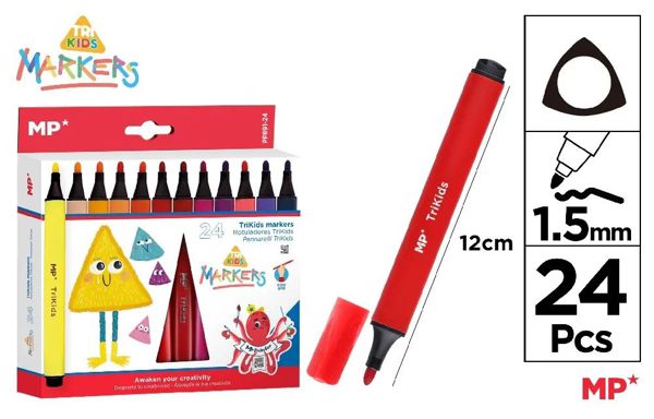 Mp Pp891-24 Rotuladores Trikids 24U