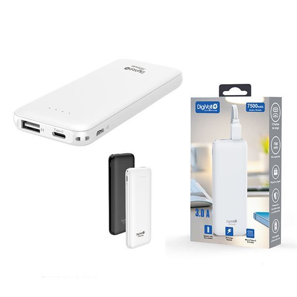 Digivolt Pb-3045 Powerbank Slim 3A Type-C 7500Mah