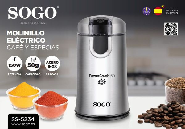 Sogo Ss-5234 Minimolinillo Cafe Electrico