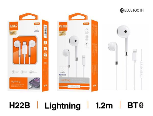 Idusd H22B Auriculares Lighning Metal