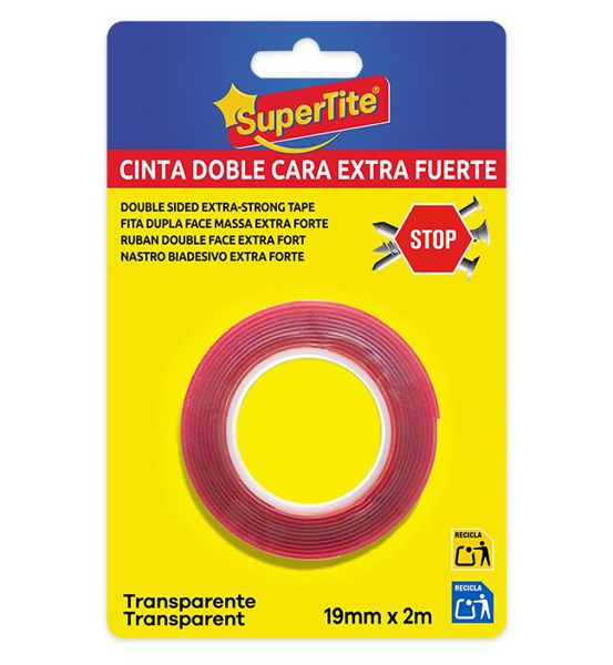 Supertite 1243 Cinta Doble Car Fuerte