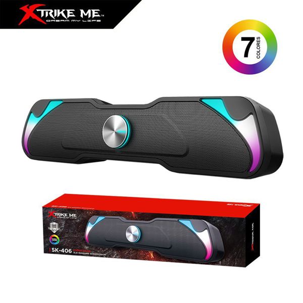 Altavoz Sk-406 Xtrike Me Barra De Sonido 2.0