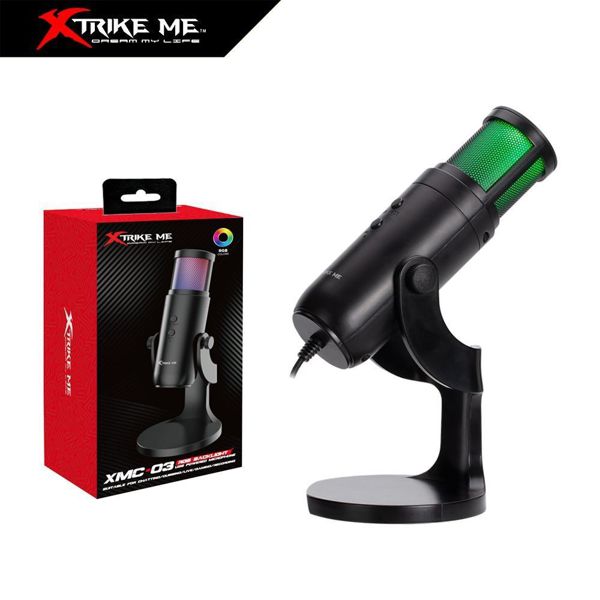 Xtrike Me Xmc03 Microphone RGB Backlight