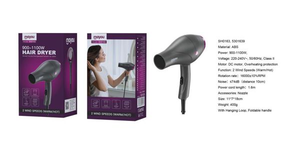 One Plus 5301639 Sh0163 Secador De Pelo