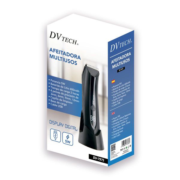 Dv-Tech Dv-7975 Afeitadora Corporal Carga USB