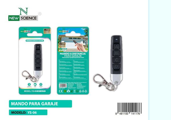 New Science Ys-06 Mando A Distancia Para Garaje