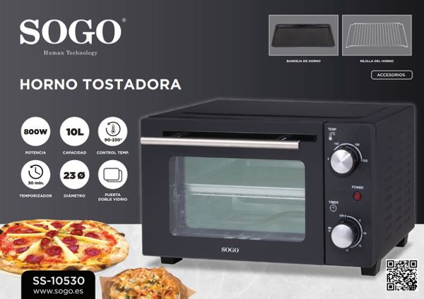 Sogo Ss-10530 Mini Horno Tastador