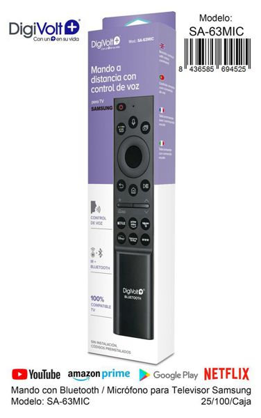 Digivolt Sa-63Mic Mando Slim/BT Con Micro Samsung