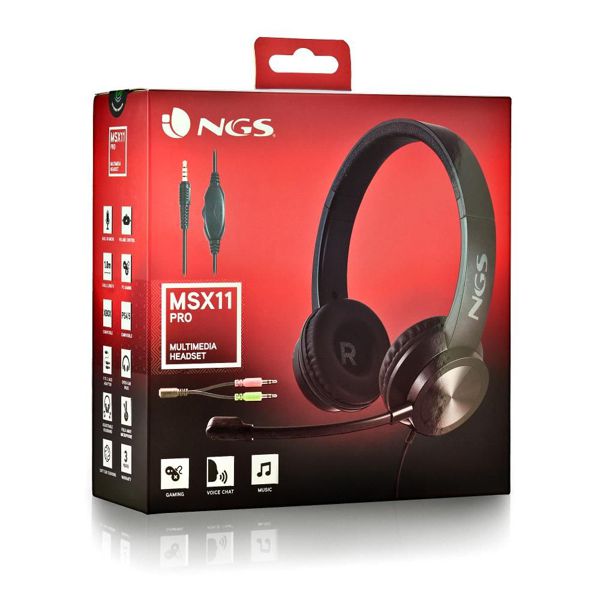 Ngs Msx11Pro Casco Jack 3.5Mm 1-2 Jack Adaptador