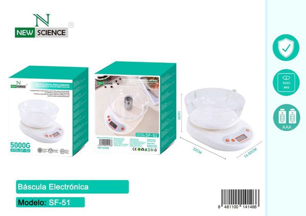 New Science Sf-51 Bascula Digital