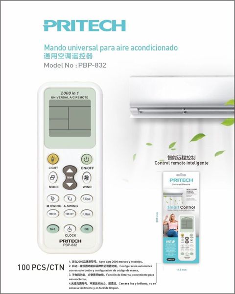 Pritech Pbp-832 Mando Para Aire