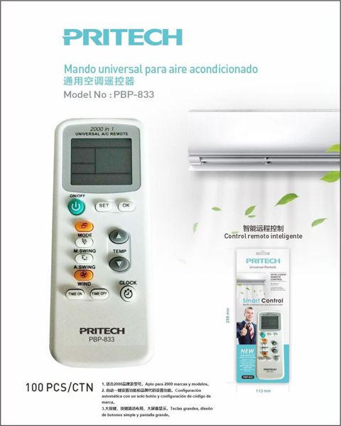 Pritech Pbp-833 Mando Para Aire