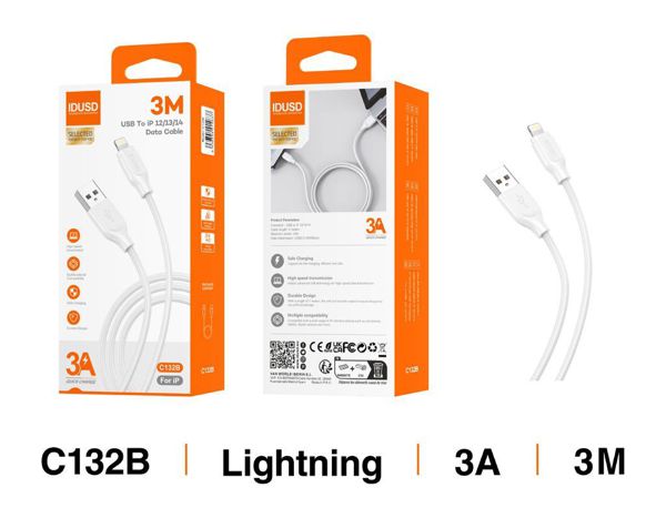 Idusd C132B Turbo Cable Lightning 3M 3A