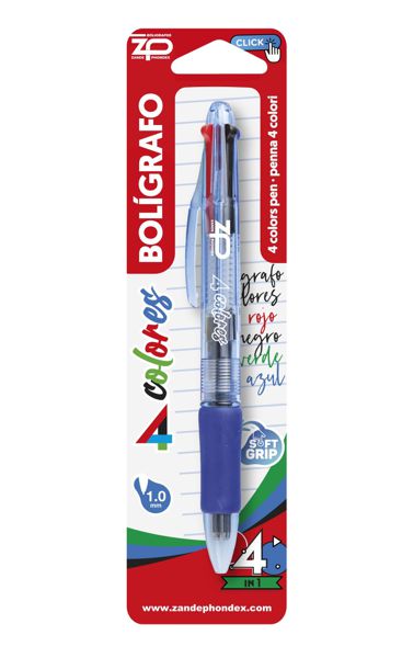 Zp B/ 090760 Boligrafo 4-Colores