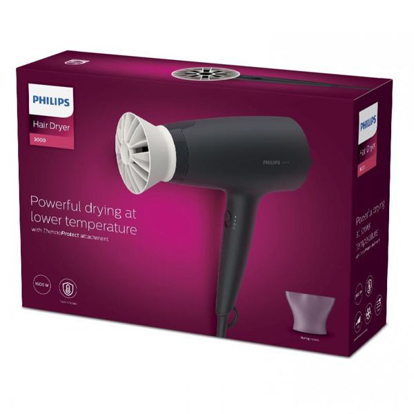 Philips Bhd340/10 Secador De Pelo Philips Thermoprotector