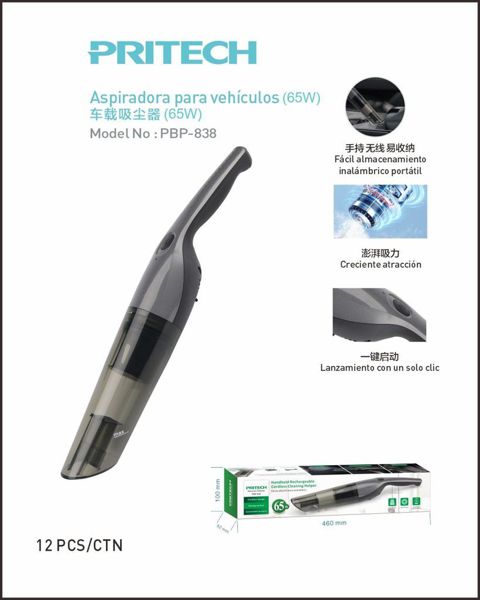 Pritech Aspirador Para Automovil 65W